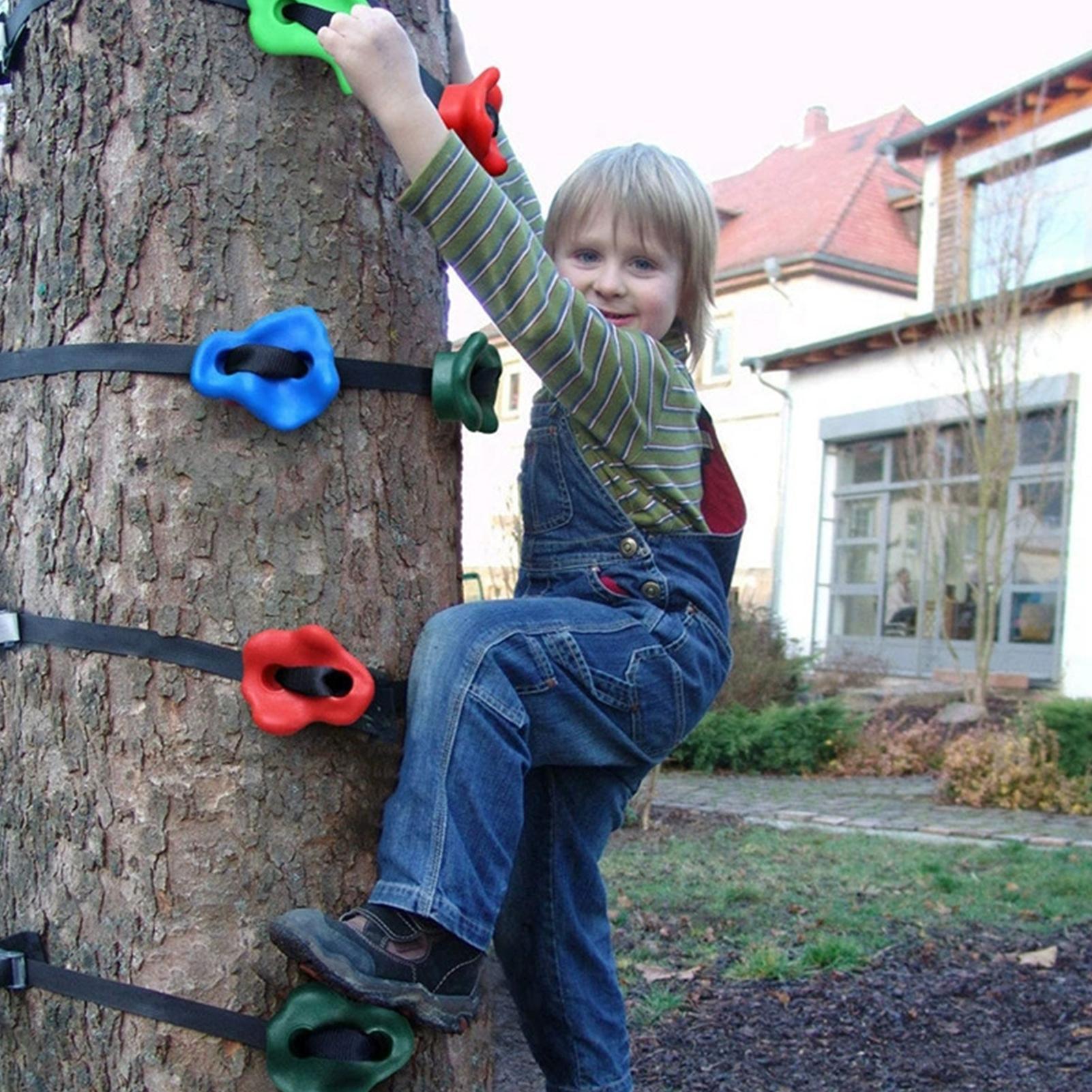 Kids Outdoor Obstacle Course Equipment - Buitenspeeltoestellen met 6 ratchetsnoeren, obstakelparcours trainingsmateriaal