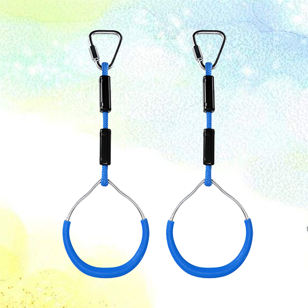 Kids Outdoor Ninja - 2 stuks kleurrijke kinder-gymnastiekringen voor buiten,