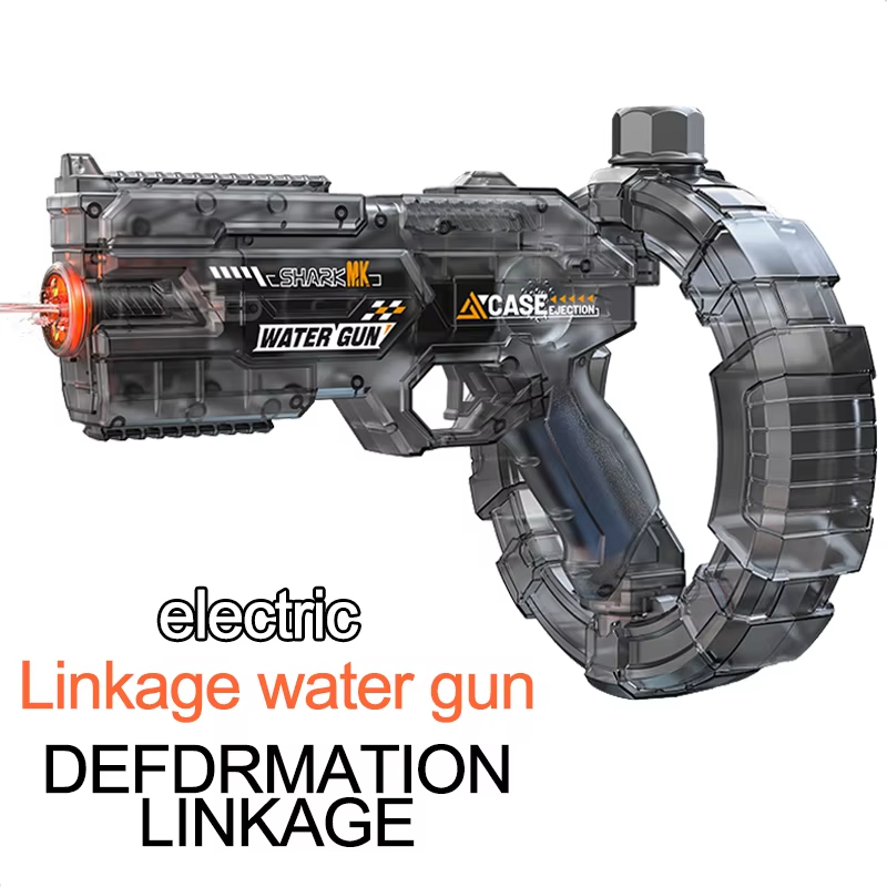 Kids Outdoor Water - Automatisch elektrisch waterpistool met LED-zaklamp, snelvuur,