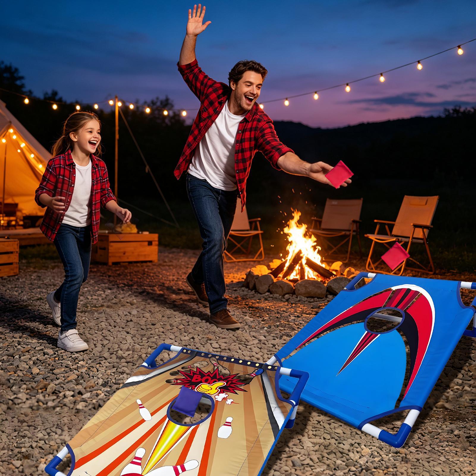 Kids Outdoor Bean Bag - Kinderen Bean Bag Toss Draagbaar Opvouwbaar