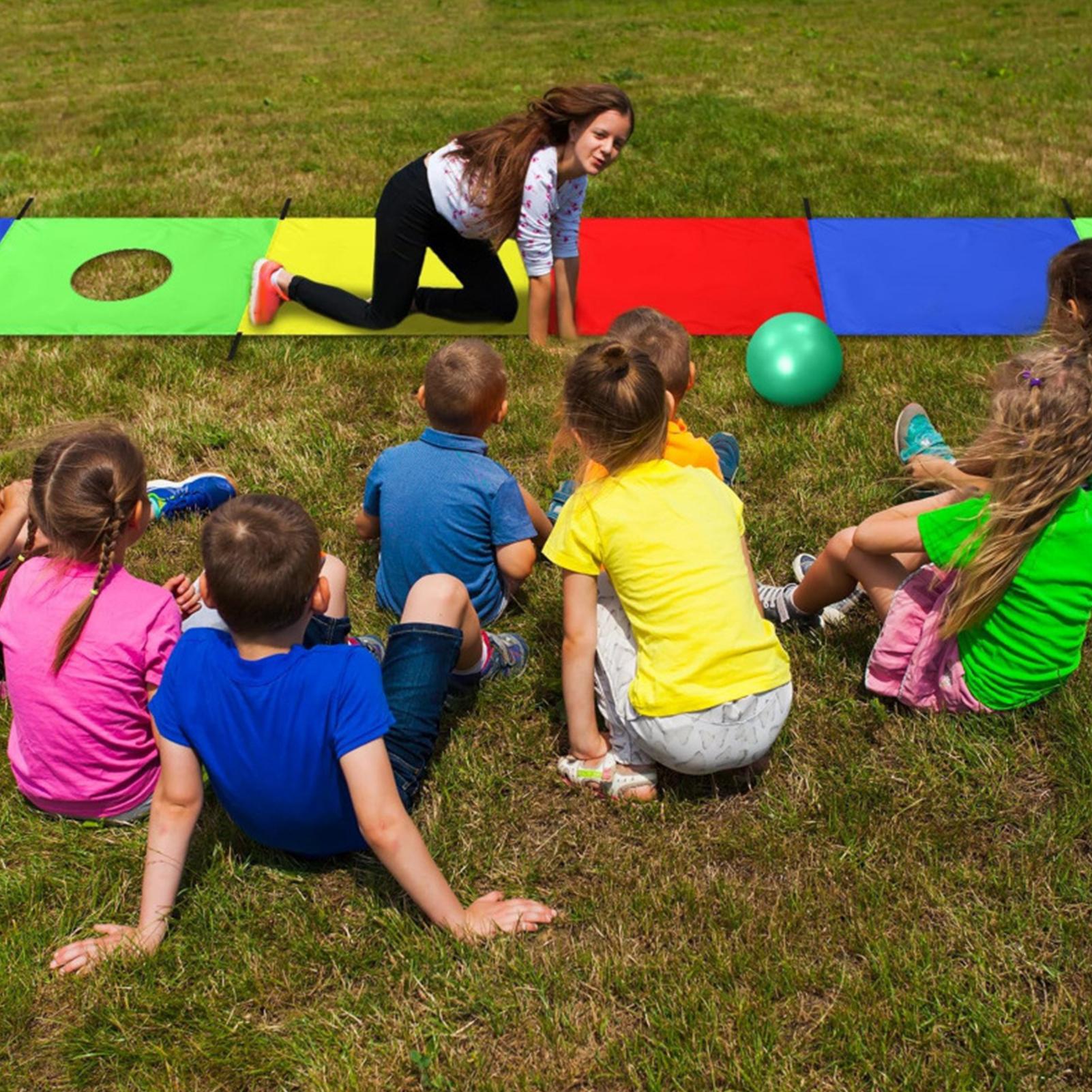 Kids Outdoor Yard Equipment - Spelen Parachute Voor Kinderen Spelen Rechthoekig