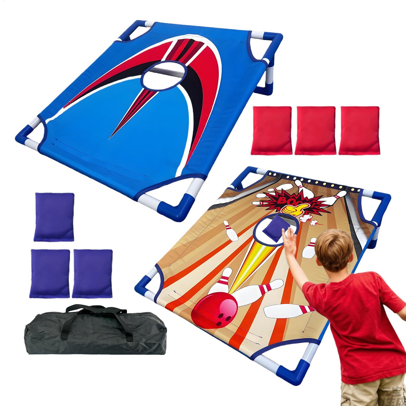 Kids Outdoor Bean Bag - Zitzak-werpspel voor kinderen Interactief opvouwbaar weerbestendig