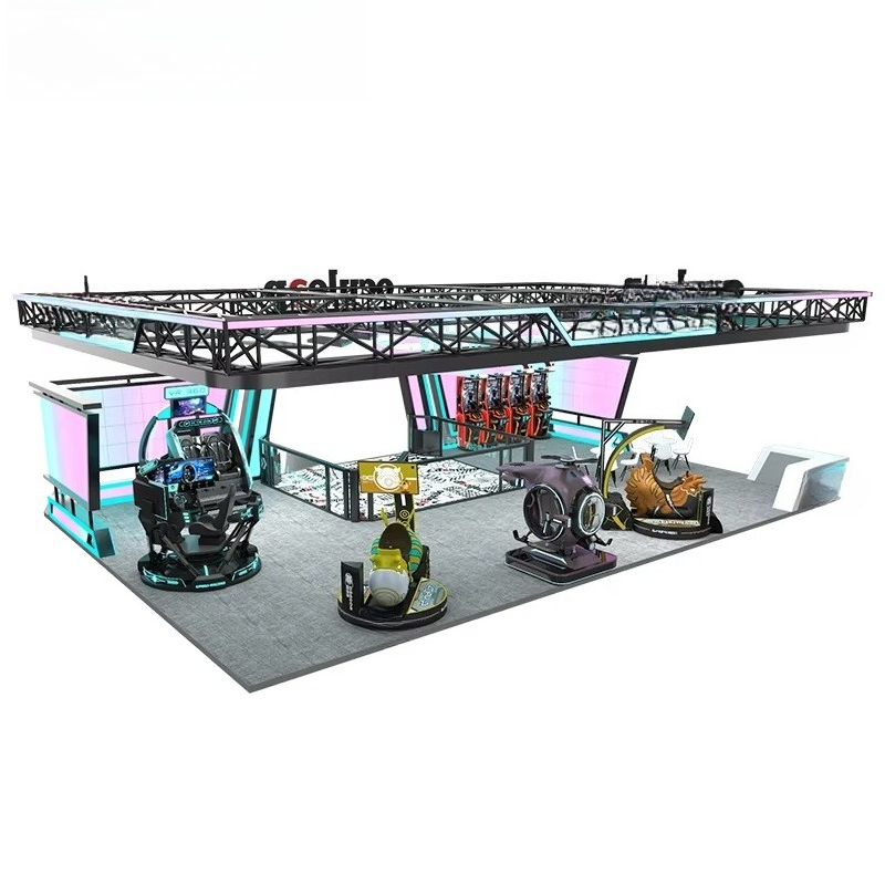 Kids Outdoor Playground - VR Themapark Virtuele Realiteit 9D Arcade