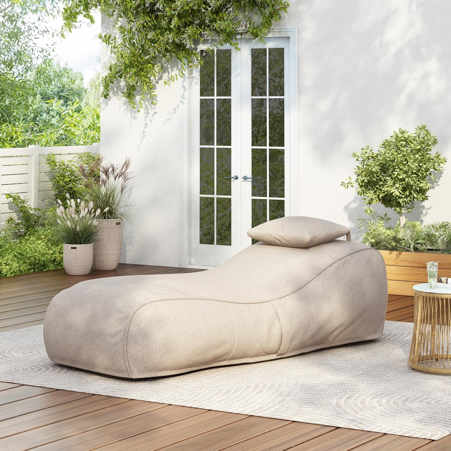 Kids Outdoor Bean Bag - Morton zitzakstoel, stoffen loungestoel voor volwassenen