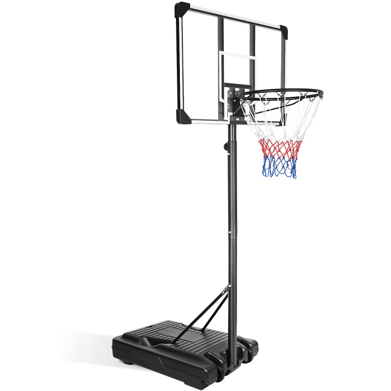 Basketball Hoop Outdoor - Draagbaar, hoogteverstelbaar en stabiel basketbal systeem,