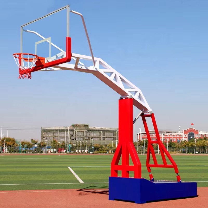 Basketball Hoop Outdoor - Glazen bord Outdoor basketbalring Post Indoor