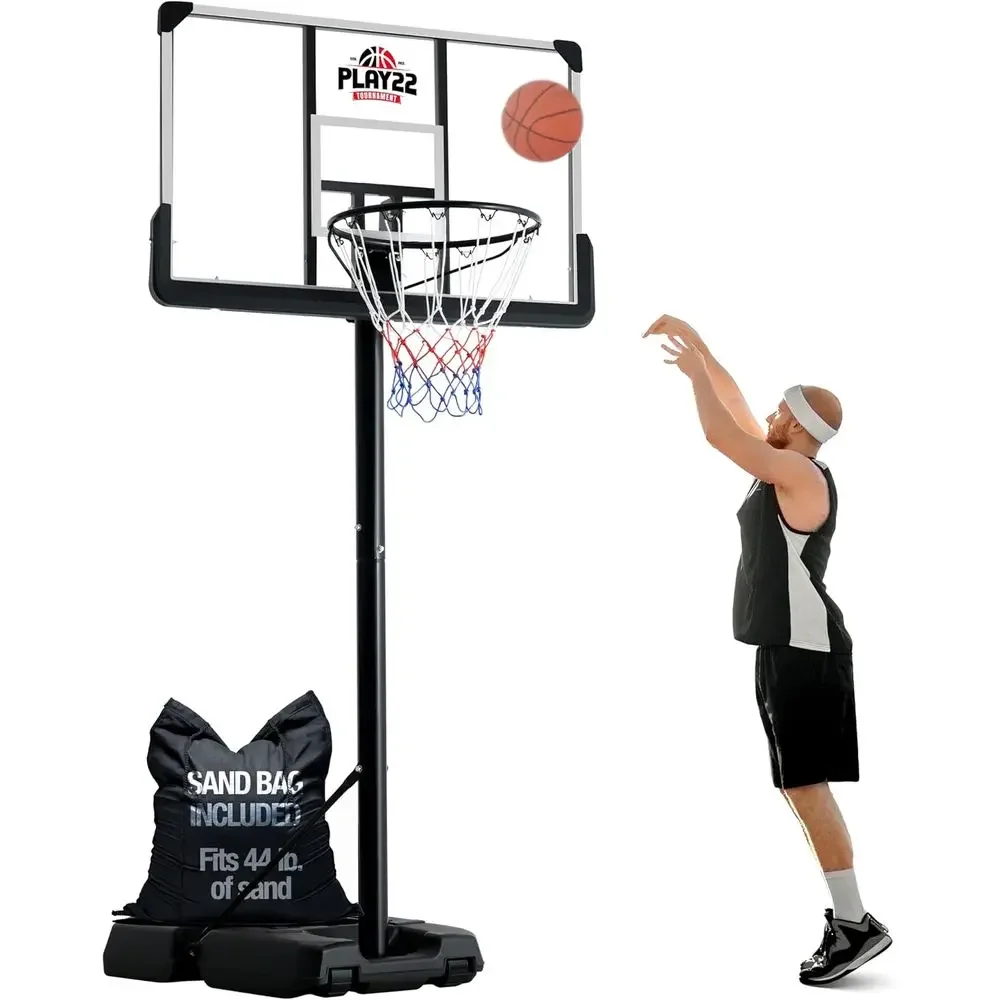 Basketball Hoop Outdoor - Verstelbaar 44 inch onbreekbaar basketbalring systeem