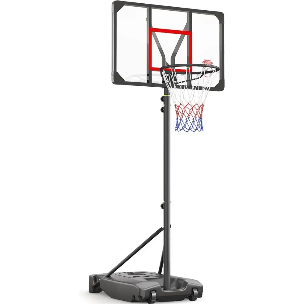 Basketball Hoop Outdoor - Verstelbare hoogte, draagbare basketbalring voor kinderen,