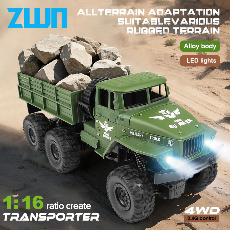 ZWN 1:16 2.4G Aluminium Zes Wi - Kids Outdoor Vehicles recensie en prijs