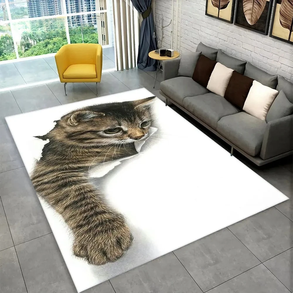 3D schattig kat cartoon vloerk - Kids Outdoor Kitchen Diy recensie en prijs