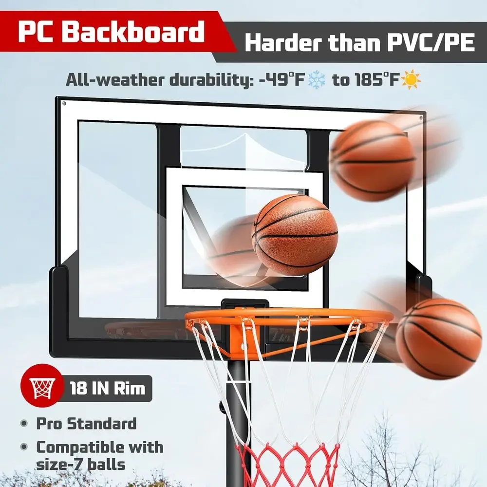 Draagbare buitenbasketbalring  - Basketball Hoop Outdoor recensie en prijs