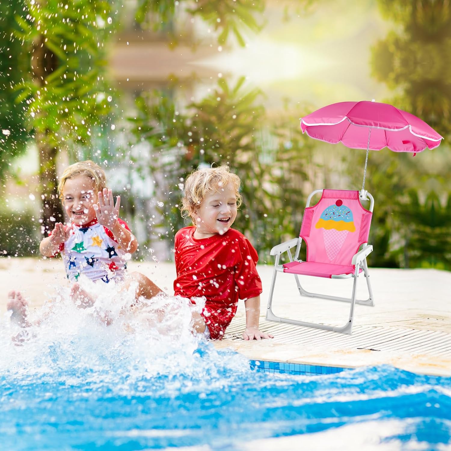 1 set opvouwbare strandstoel m - Kids Outdoor Lounge Furniture recensie en prijs