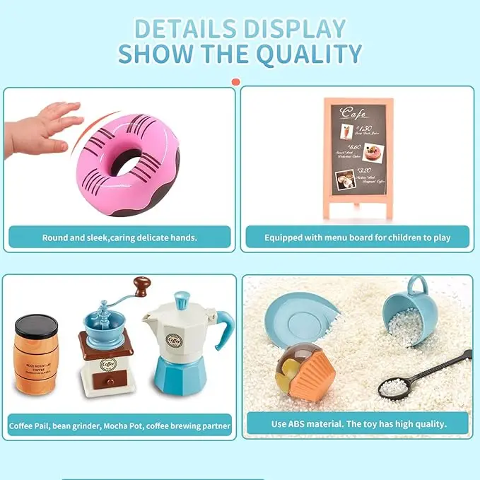 Fantasiespel Simulatie Koffies - Kids Outdoor Kitchen Diy recensie en prijs