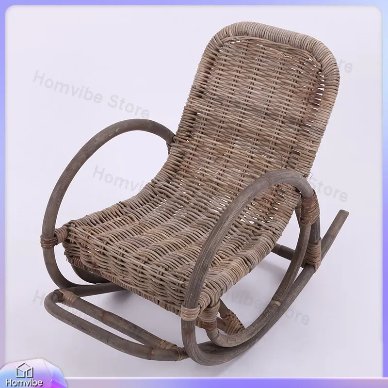 Rieten rotan schommelstoel, bu - Kids Outdoor Lounge Furniture recensie en prijs