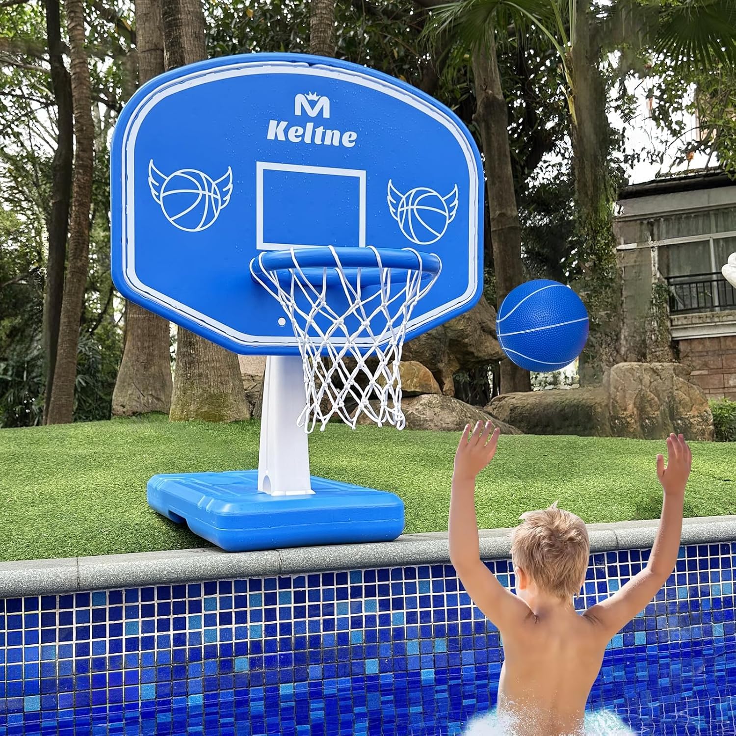Grote basketbalring voor zwemb - Basketball Hoop Outdoor recensie en prijs