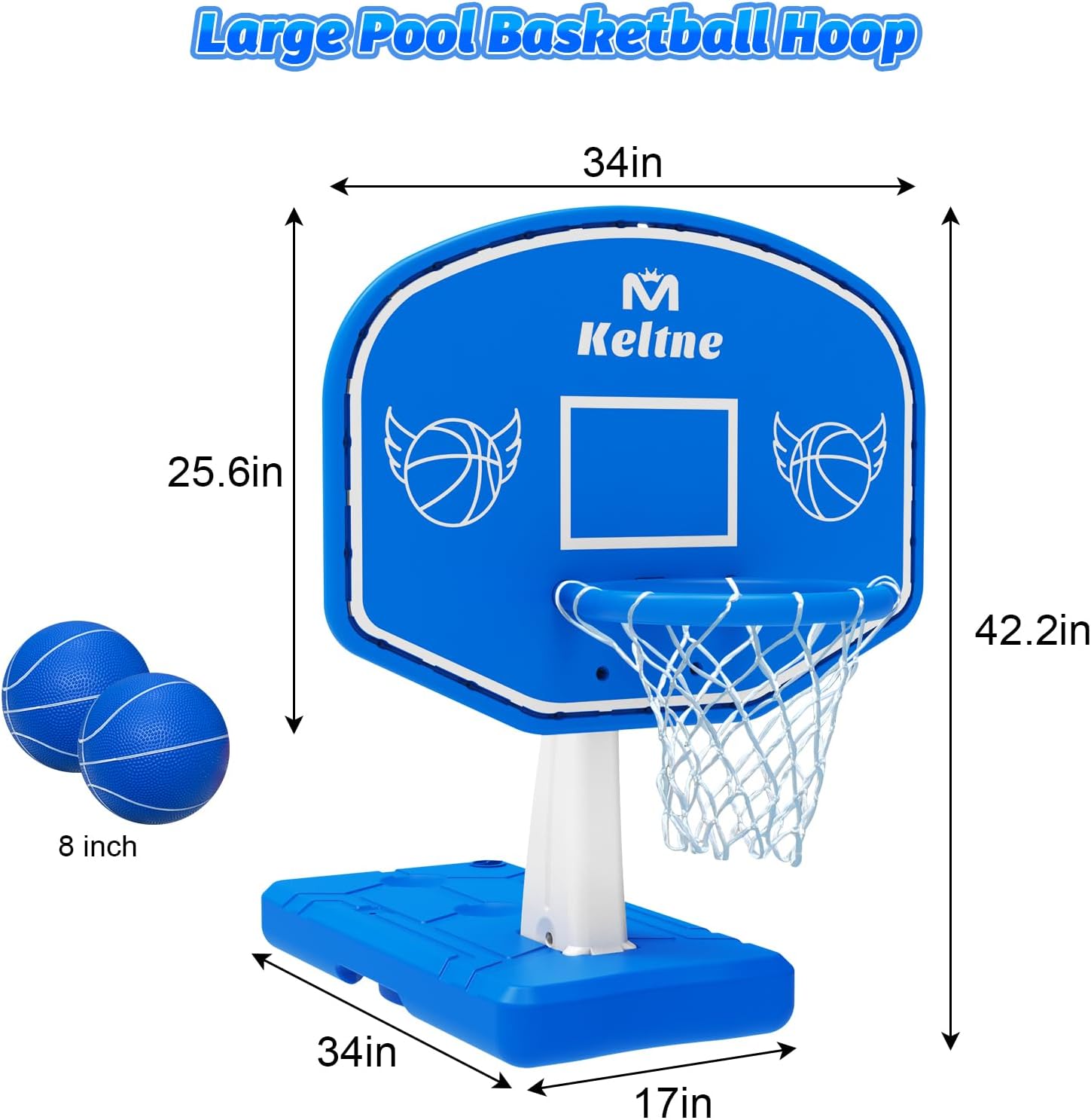 Grote basketbalring voor zwemb - Basketball Hoop Outdoor recensie en prijs