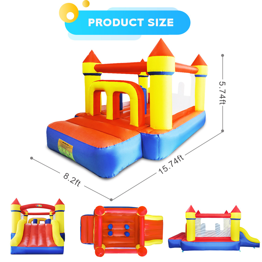 Opblaasbaar hindernisparcours, - Kids Outdoor Obstacle Course Equipment recensie en prijs
