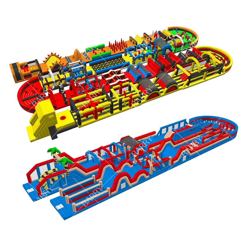 Buiten- en binnen-oppblaasbaar - Kids Outdoor Obstacle Course Equipment recensie en prijs