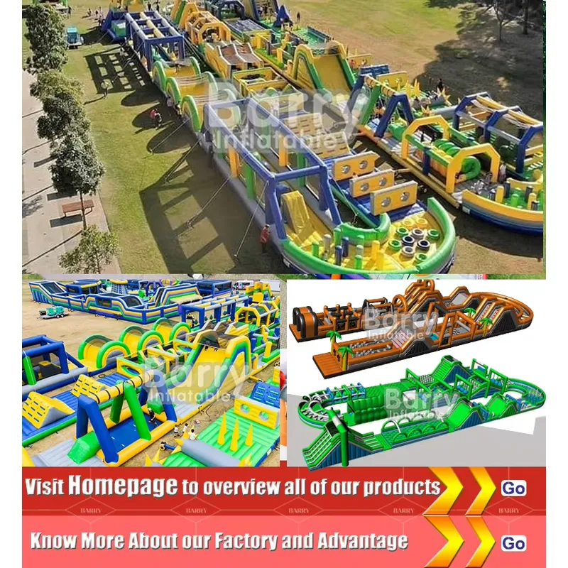 Buiten- en binnen-oppblaasbaar - Kids Outdoor Obstacle Course Equipment recensie en prijs