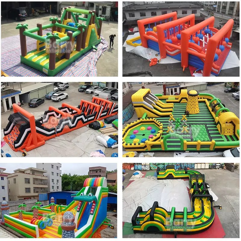 Buiten- en binnen-oppblaasbaar - Kids Outdoor Obstacle Course Equipment recensie en prijs