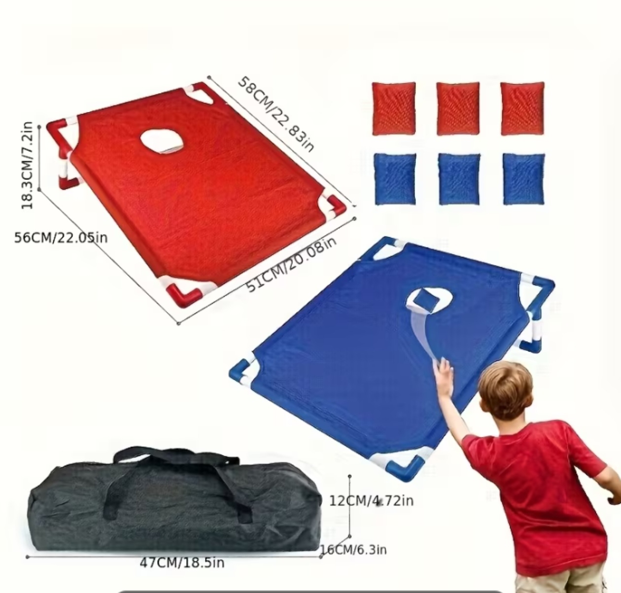 Corn Hole Spelset bevat 2 spel - Kids Outdoor Bean Bag recensie en prijs