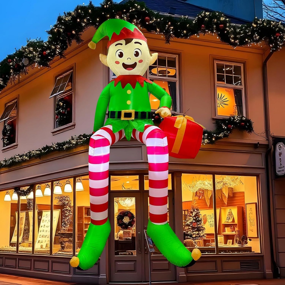 8FT Kerst Opblaasbaar Zitten E - Kids Outdoor Lights recensie en prijs