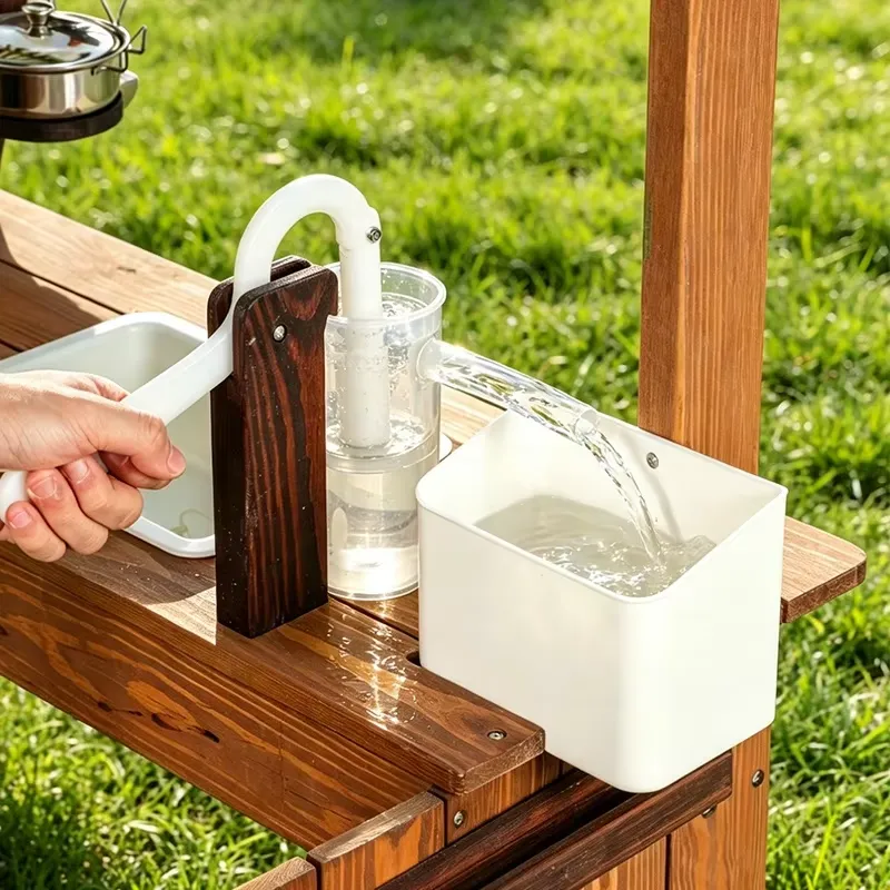 Houten speelkeuken met modderb - Kids Outdoor Mud Kitchen recensie en prijs