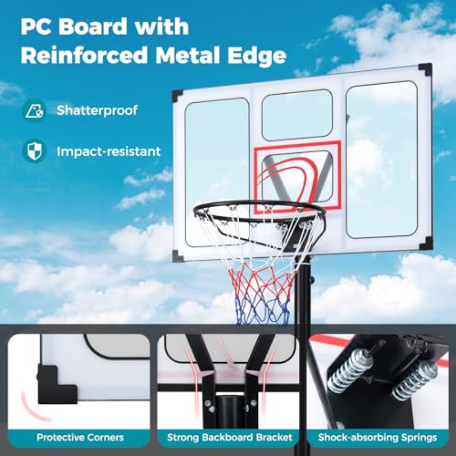 Buitenbasketbalring voor gebru - Basketball Hoop Outdoor recensie en prijs