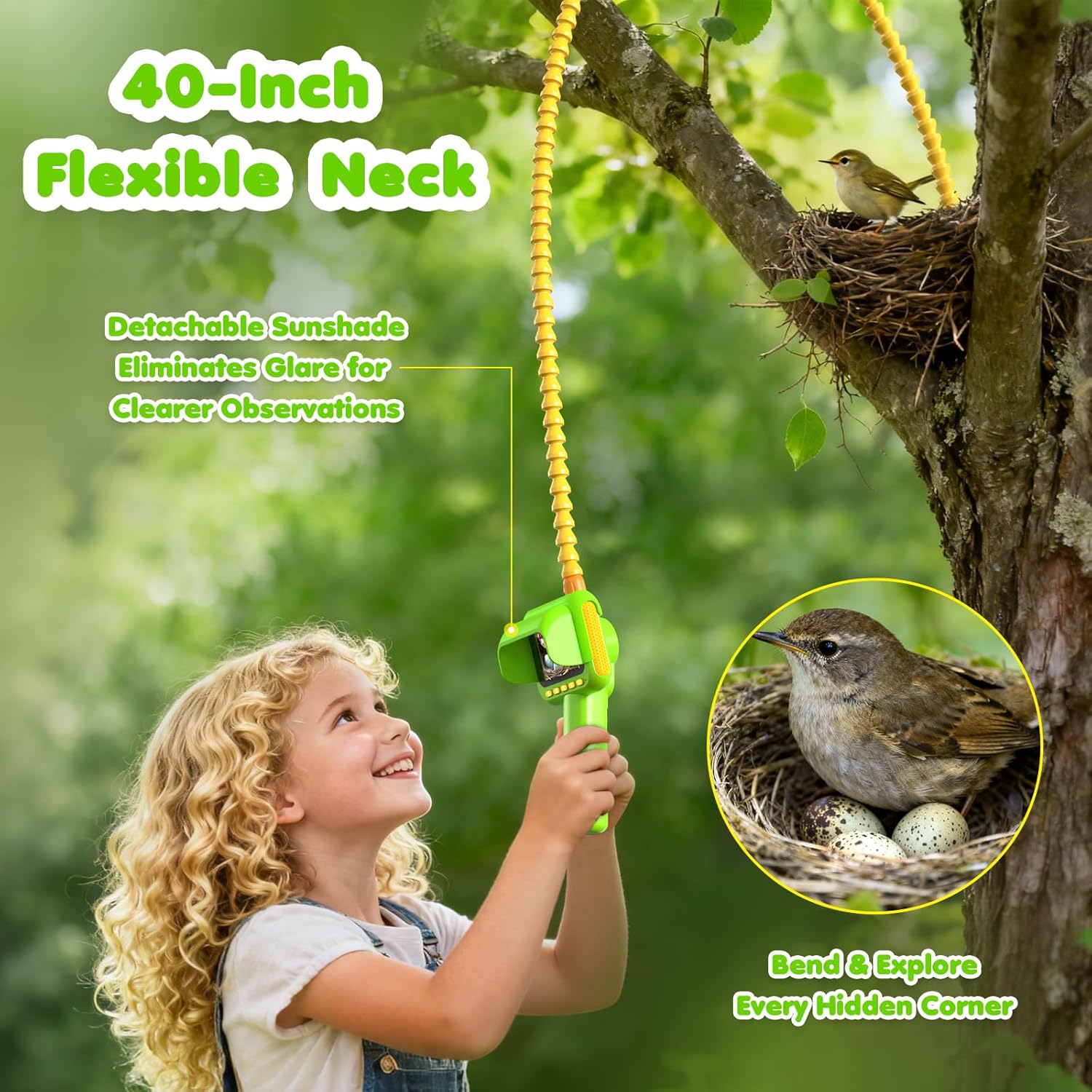Endoscoop voor kinderen, bores - Kids Outdoor Lights recensie en prijs