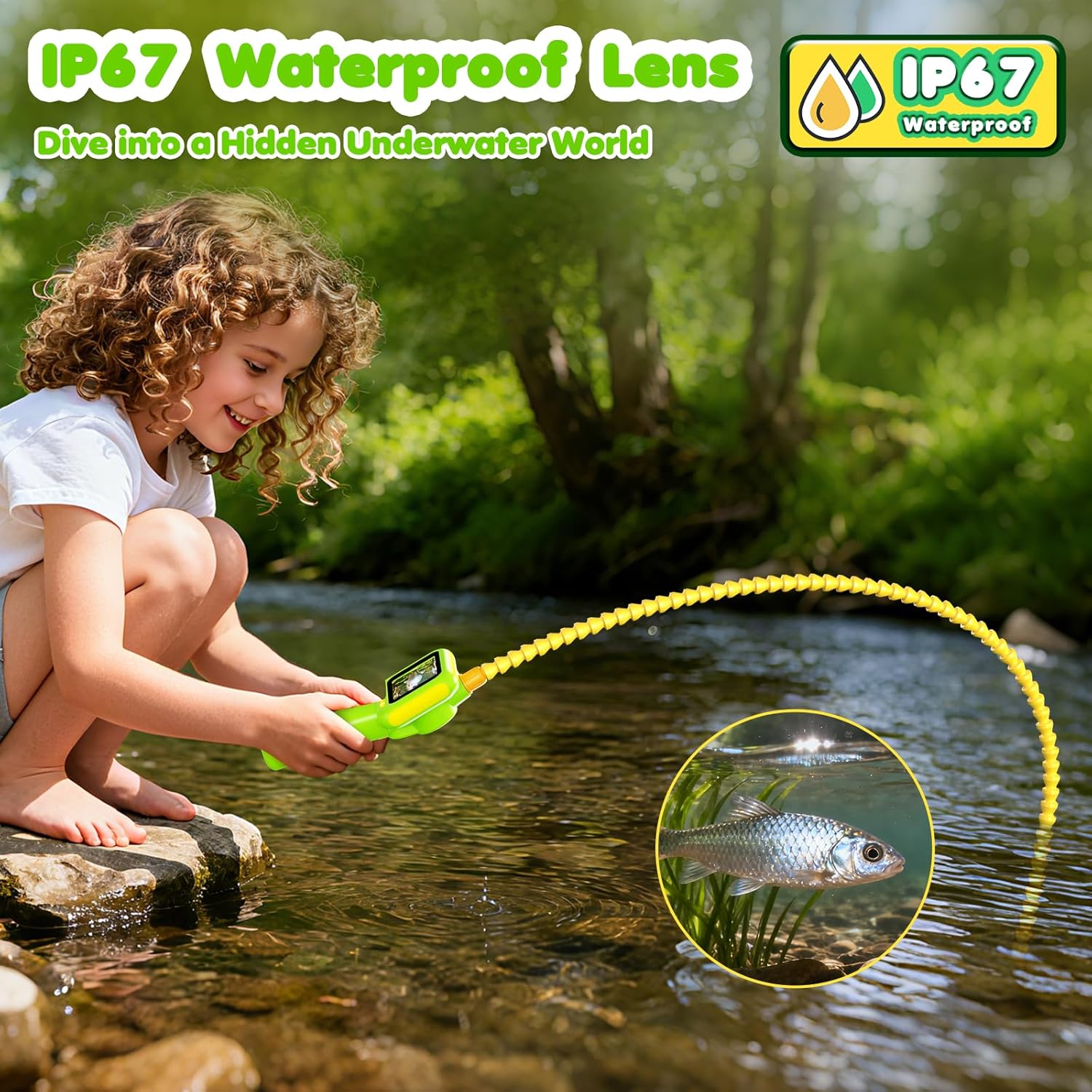 Endoscoop voor kinderen, bores - Kids Outdoor Lights recensie en prijs