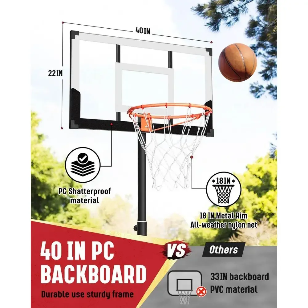 Verstelbare buitenbasketbalrin - Basketball Hoop Outdoor recensie en prijs