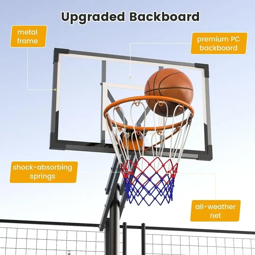 Draagbare buitenbasketbalring  - Basketball Hoop Outdoor recensie en prijs